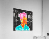 Pink Hair Acrylic Print