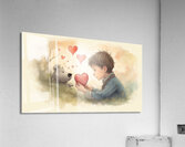 Little Hearts and Hands 15 Acrylic Print