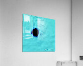Matiere noire Acrylic Print