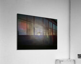 Full moon and clouds Acrylic Print