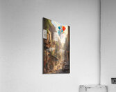 Lifted by Balloons  11 Acrylic Print