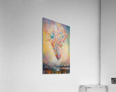 Lifted by Balloons  18 Acrylic Print