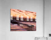 Rose Gold Crystal Pier Sunrise San Diego Acrylic Print