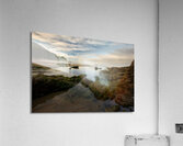 Dusk in the Oregon Cove Acrylic Print
