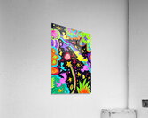 Abstract Doodle Art Cosmic Design Acrylic Print