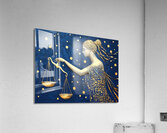 Zodiac Signs Libra the Scales Acrylic Print