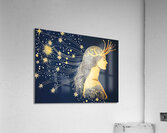 Zodiac Signs Virgo the Virgin Acrylic Print