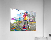 Colour togetherness Acrylic Print