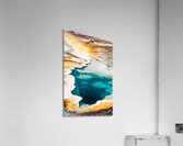 Yellowstone hot spring nature abstract Acrylic Print