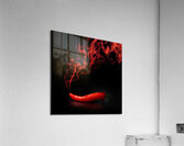 Hot smoking chili pepper Acrylic Print