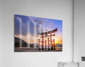 Great torii of Miyajima at sunset Acrylic Print