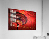 Wagasa - Japanese red umbrella Acrylic Print