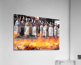 Fire walking festival in Japan Acrylic Print