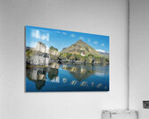 Little white house in Arnarstapi Iceland Acrylic Print