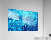 Blue Acrylic Print