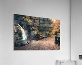 Buttermilk Falls and DL Trail in Autumn Acrylic Print