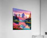 Tranquil Majesty: A Symphony of Nature Acrylic Print