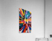 Flowing Spectrums: The Dance of Color and Light Acrylic Print