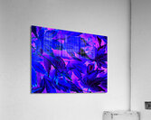 Abstract Vivid Creative Leaves Acrylic Print