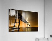 Charleston Bridge The Vanishing Point Acrylic Print