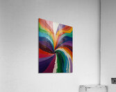 Abstract Art Palette: A Symphony of Vibrant Hues Acrylic Print