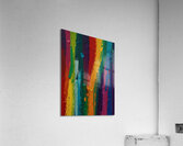 Abstract Art Palette: A Symphony of Vibrant Hues Acrylic Print