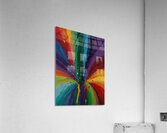 Abstract Art Palette: A Symphony of Vibrant Hues Acrylic Print