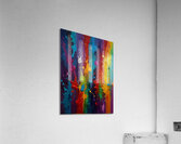 Color Cascade: Abstract Art in Motion Acrylic Print