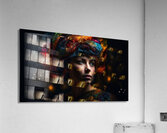 Explosion of Vibrant Hues 7 Acrylic Print