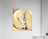 Twilight Wanderer Rabbit Acrylic Print