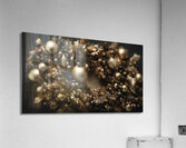Through snow clad streets let joy resound 4 Acrylic Print