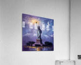 a mesmerizing impressionist painting capturing th Acrylic Print