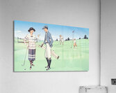 A.B. Walker 1923 Golf Art Remix Acrylic Print