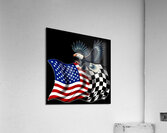 2. Emblems of Triumph: Where Glory Meets Freedom Acrylic Print