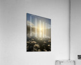 Winters Sun Reflection in the Scottish Highlands Acrylic Print