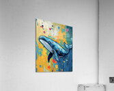 Whale 2024 12 12 07 36 54 Acrylic Print