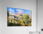 Snowmass Mountain Peak Lenticular Cloud Autumn Acrylic Print