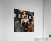 Woman in Chains Acrylic Print