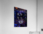 Abstract Vivid Cool Rocking Daises Acrylic Print