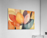 Abstract flowers Acrylic Print