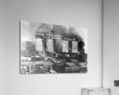 Photograph of 1921 Tulsa Race Massacre in Oklahoma One of the Worst Incidents of Racial Violence in U.S. History Targeting Black Wall Street in the Greenwood District Acrylic Print