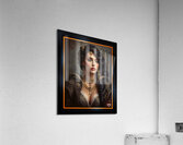 Lady Traiysha Selvus A Regal Portrait of Classical Glamour Mesmerizing AI Concept Art by Xzendor7 Acrylic Print