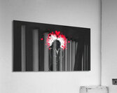 Graphite Shadows of hearts broken 1 Acrylic Print