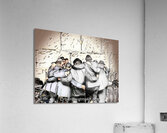 art   dancing at kotel Impression acrylique