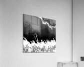 Abstract Monochrome Ocean Acrylic Print