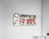 1912 Boston Red Sox Champions Art Acrylic Print