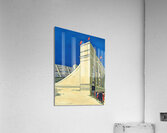 1920s Nebraska Memorial Stadium Art Acrylic Print