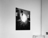 Everyday Lifes Moments- Dog Walking Acrylic Print