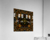 Abstract Swirl Kaleidoscope Flow  Acrylic Print