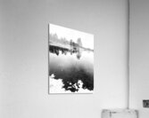 Winters Cold Reflections in the Scottish Highlands  Acrylic Print